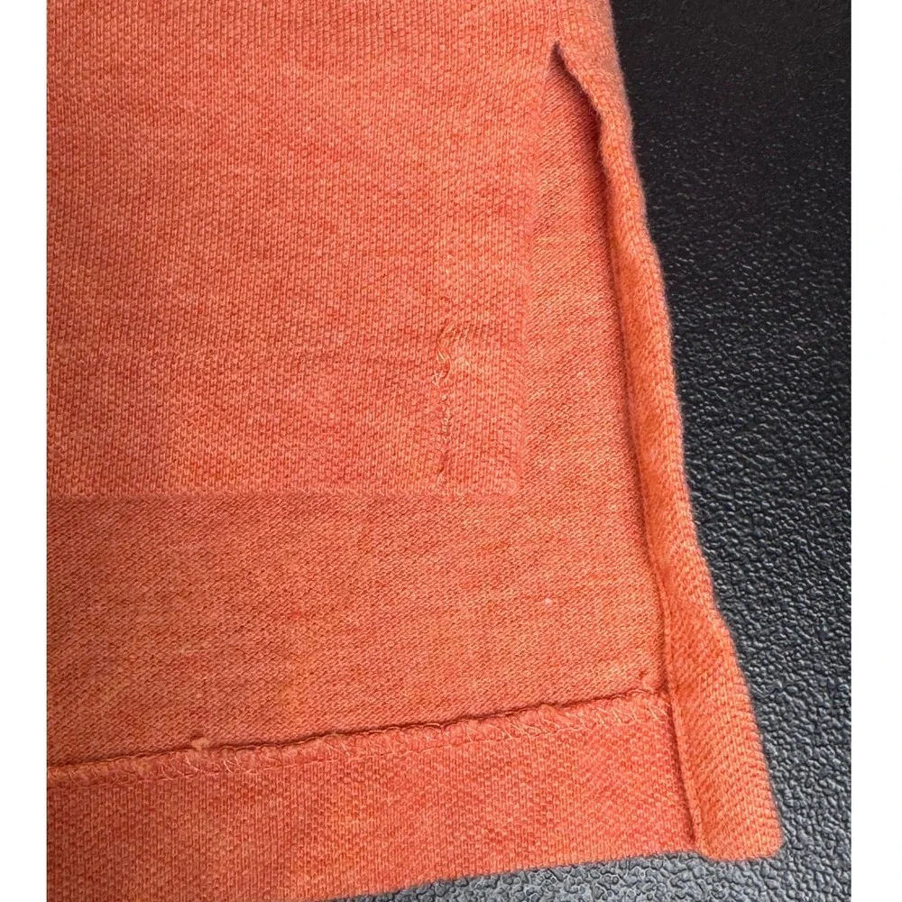 Polo Ralph Lauren Mens XXL Classic Fit Orange Short Sleeve Cotton Polo Shirt